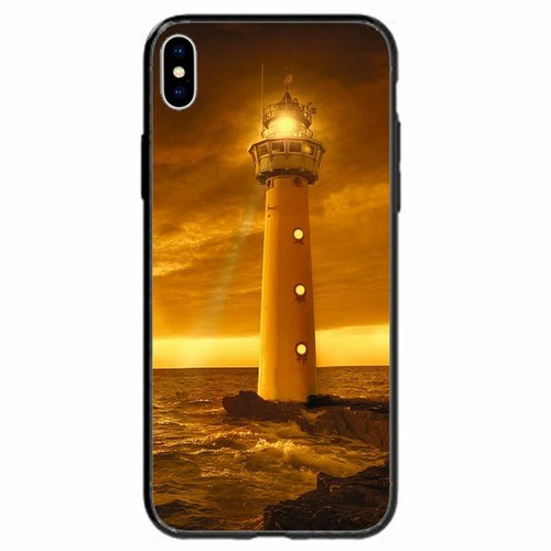 For Apple iPhone Series - Lighthouse Tower Print Back Case Mobile Phone Cover #1 - 第 2/13 張圖片