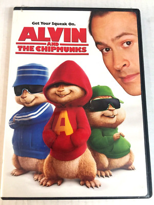 Alvin and the Chipmunks Full & Widescreen DVD Ships  Same Day With Tracking