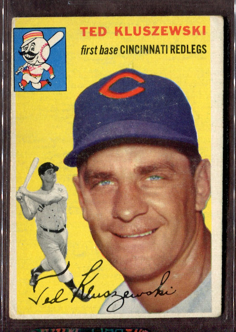 1954 Topps Set-Break # 7 Ted Kluszewski VG-VGEX (crease) *JAYSACE*