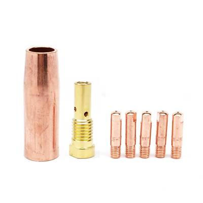 #ad #ad 7PK Nozzle Tip Kit Fit Campbell Hausfeld WG2044 Mig Welder $15.90