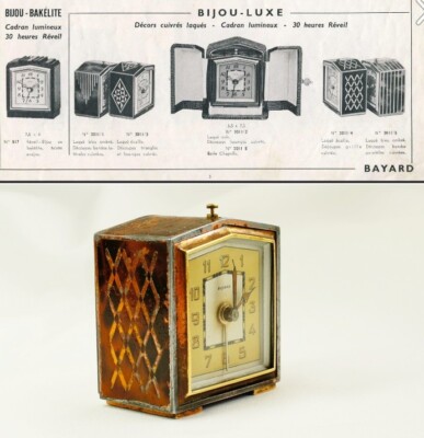 1948 Bayard Bedside Alarm Clock