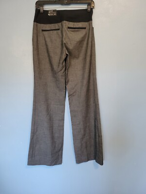 grey flare dress pants Grey Flared Trouser Pants