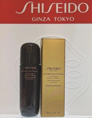 New SHISEIDO Future Solution LX Concentrated Balancing Softener ~ 75 ml/ 2.5 oz.
