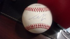 Michael Saunders Philadelphia Phillies Signed OLB Baseball COA 
