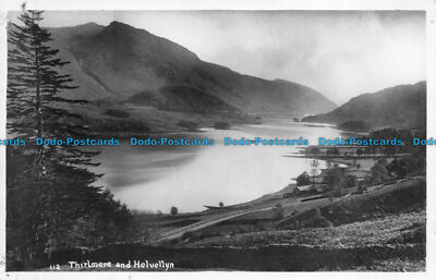 R150257 Thirlmere and Helvellyn. Abraham. RP