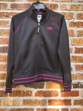 NORTH FACE Girl's Youth Full Zip Mock Neck Jacket Black Sz XL NEVER WORN NWOT