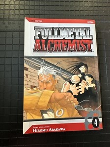 Fullmetal Alchemist English Manga Viz Media Vol. 4 Hiromu Arakawa Gently Used