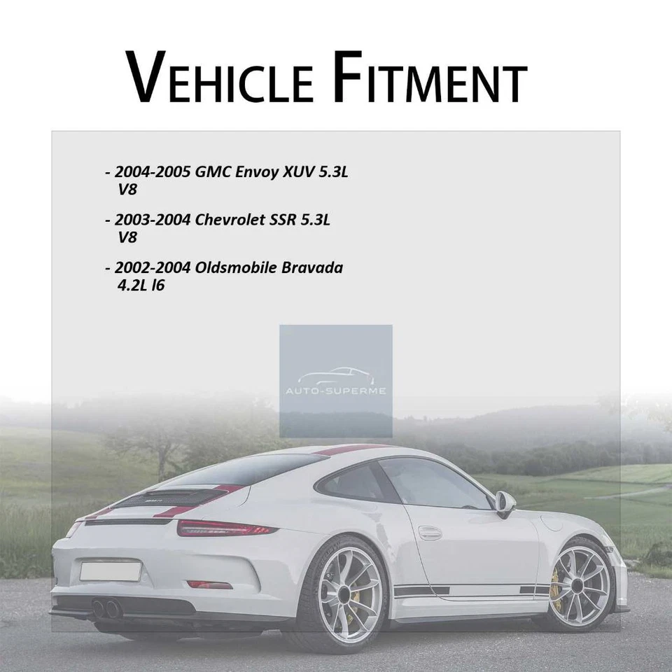 Para Chevrolet Trailblazer EXT 5,3 L 2003-2006 Mevotech rótulas delanteras superiores 2x Foto 3 de 4