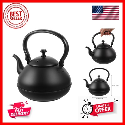 Tea Kettle Stovetop Whistling Teakettle Classic Vintage Teapot Stainless Stee...