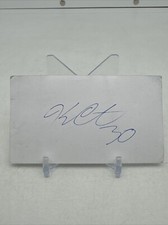 Kerry Carpenter Signed Autographed Business Card Detroit Tigers