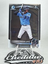 2025 Bowman - Chrome Prospects Fabian Lopez #BCP-19 (RC)