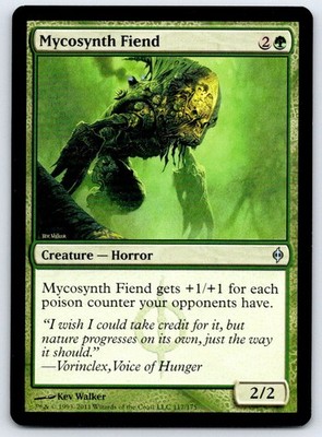 Mycosynth Fiend - NPH #117 New Phyrexia Regular LP