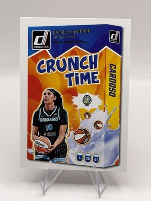 2025 Donruss WNBA - Kamilla Cardoso Crunch Time Press Proof #10 Chicago Sky