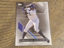 2021 Topps X Derek Jeter Captain's Corner Alfonso Soriano Nmmt