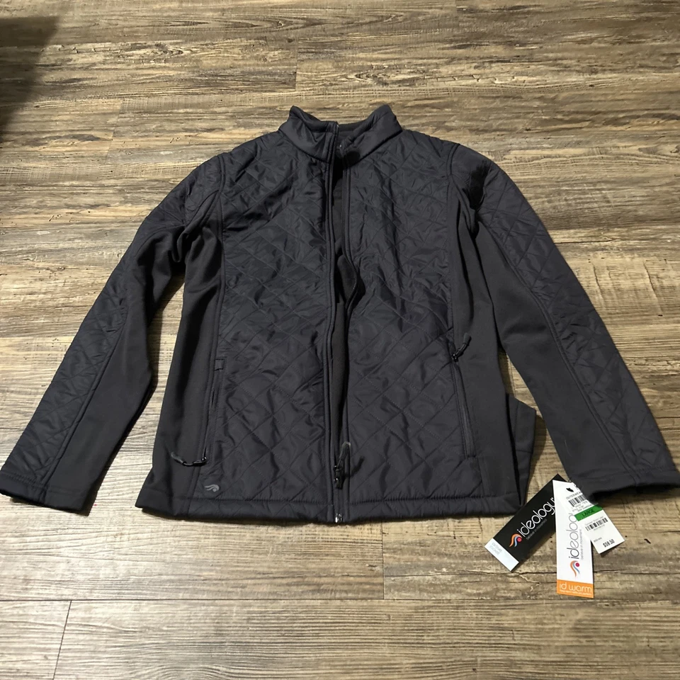 Ideology водоотталкивающий женщин пуховик зимняя лыжная куртка серый L полный молнии новый - Изображение 2 из 4