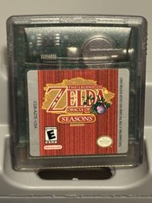 The Legend Of Zelda Oracle Of Ages & Seasons Game Boy Color W/ Both Manuals!!