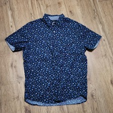 Lee Men's Regular Fit Button Up Shirt Size Large