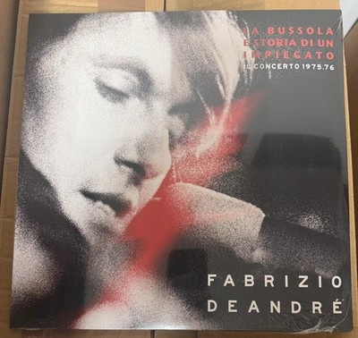 FABRIZIO DE ANDRE - DAS KONZERT 1975.76 - DER KOMPASS UND DIE GESCHICHTE EINES ANGESTELLTEN 3LP