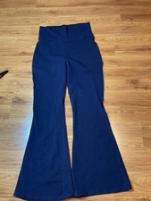 Zenana Signature Navy Blue Fold Over Yoga Pants Women s Size 1X NWOT