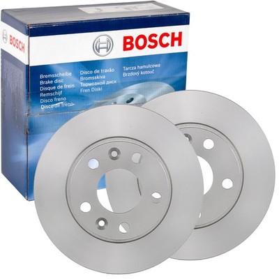 2X BOSCH BREMSSCHEIBEN Ø269mm VORNE PASSEND FÜR DACIA DUSTER