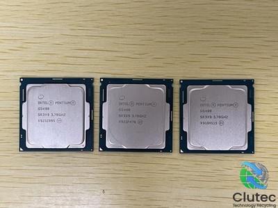 QTY LOT OF 3 Intel SR3X9 Pentium G5400 3.70Ghz 2-Core Socket 1151 CPU Processor