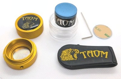 TAOM MAGNETISCHER GOLD KREIDEHALTER & TAOM ECHT BLAU V10 PRO KREIDE & KOSTENLOSER VERSAND