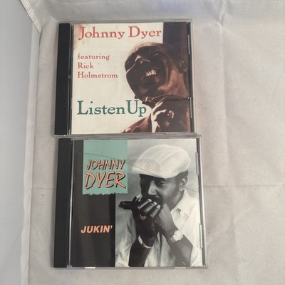 Johnny Dyer Two Cds 1994 Listen Up Featuring Rick Holstrom Junkin  