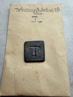 IRELAND COMMUNION TOKEN Toberdoney Co. Antrim B.6738 M.275. RARE