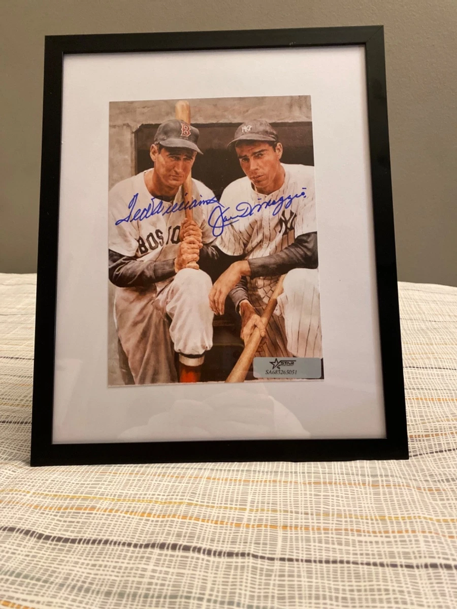 HWC Trading A4 Joe DiMaggio New York Yankees Gifts Printed Signed