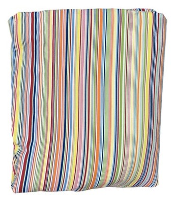 Pottery Barn Full Queen Duvet 100% Cotton Primay Colors Stripped