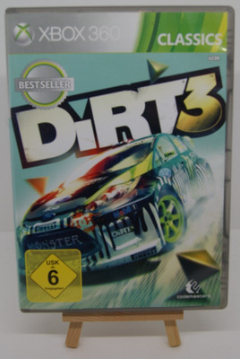 Microsoft Xbox 360 Spiel - Dirt 3 - mit Anleitung