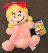 Aurora World - Palm Pals - Dr. Seuss - Grinch - Cindy Lou Who - Collector Plush