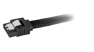 Sharkoon Sata III Kabel sleeve schwarz, 45 cm