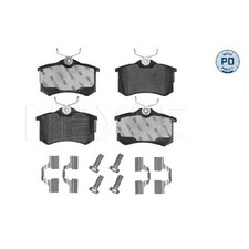 Satz Bremsbeläge 24568689 Bremsklötze hinten für Seat Leon 1M1 1P1 5F1 SC 5F5