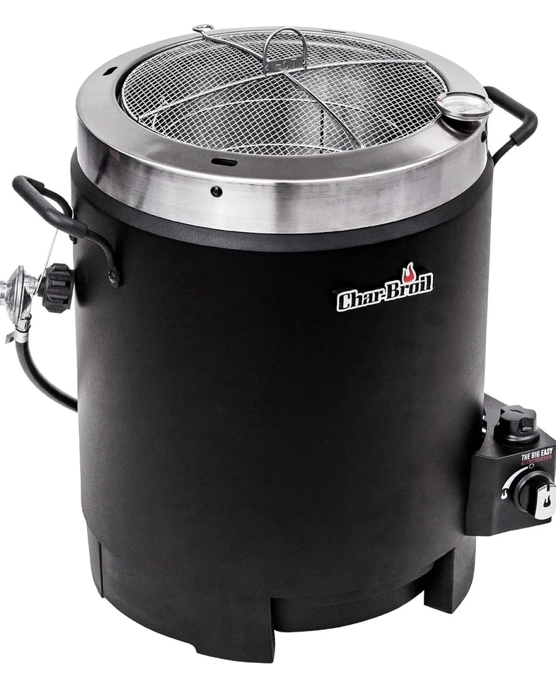 NEW Char-Broil Big Easy 16000 BTU Stainless Steel Oil-less Turkey Fryer 16 lb - Image 4 of 4