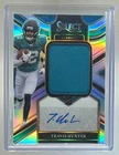 Travis Hunter 2025 Panini Select #JRS-THR Silver Prizm Rookie Patch Auto /249