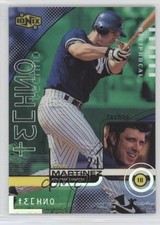 1999 Upper Deck Ionix Techno Reciprocal Missing Serial Number Tino Martinez 0q3