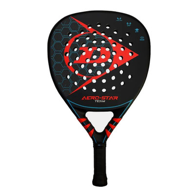AERO-STAR TEAM PADEL RACKET By DUNLOP SPORTS PADDLE TENNIS RACQUET CARRY BAG NEW