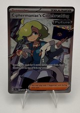 Ciphermaniac's Codebreaking 198/162 SV05: Temporal Forces Holo Pokemon TCG - NM