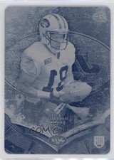 2014 Bowman Sterling Printing Plate Cyan 1/1 Shaquelle Evans #75 05fy