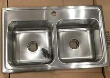 Elkay Kitchen Sink Undermount Double Basin LRADQ291865PD1 RM4 1200