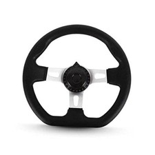 Off-Road Kart Steering Wheel, 270mm 3 Spokes Quick Release Vehicle PU Foam