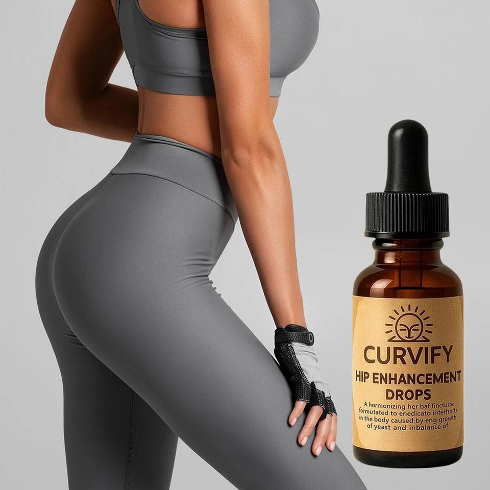 Curvify Hip Enhancement Drops Oil , Buttocks Firming and / Shaping 60ml D4V7 - Image 2 of 4