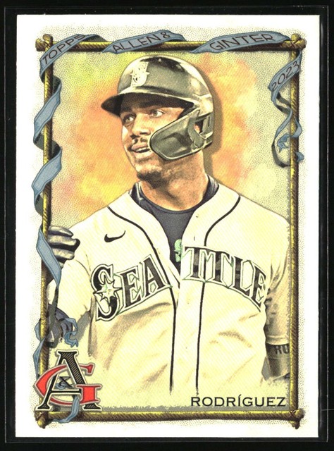 2023 Topps Allen & Ginter Julio Rodríguez #3 Seattle Mariners