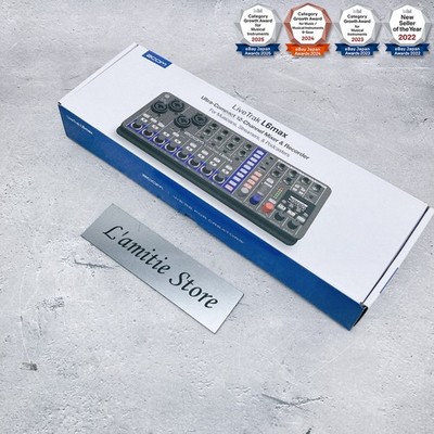 Zoom LiveTrak L6max 12-Kanal Digital Mixer Recorder Streaming L6 Japan Neu