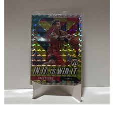 2019-20 Panini Mosaic Trae Young In It to Win It Mosaic Insert #12 Atlanta Hawks