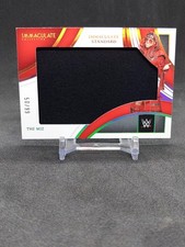 2022 50/99!! Panini Immaculate WWE Immaculate Standard The Miz #IS-MIZ Patch