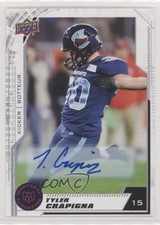 2020 Upper Deck CFL Auto Tyler Crapigna #49 Auto 1g43