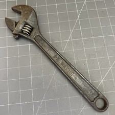 Vintage S-k Wayne 8 Adjustable Sk Wrench Defiance Ohio Usa