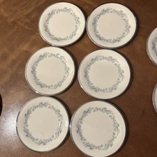 6 Lenox China New REPERTOIRE Salad Plates 8 1/8 Inches  